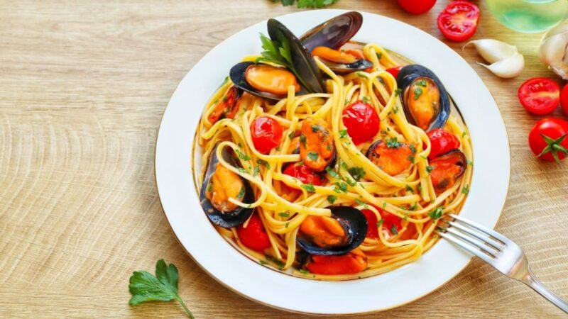 Linguine con le cozze